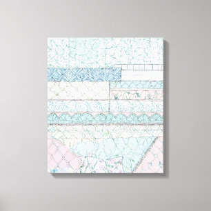 Toile Formes géométriques Art moderne coloré enveloppé C
