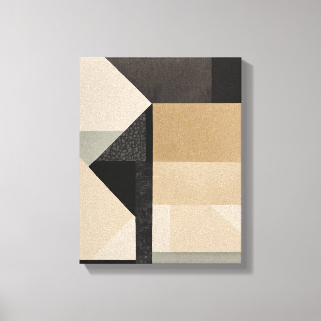 Toile Formes géométriques Art moderne coloré enveloppé C (Recto)