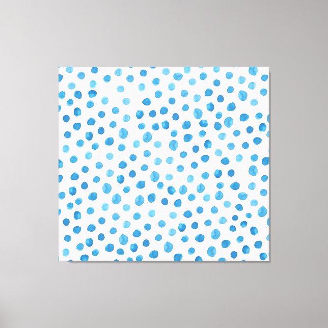 Toile Formes géométriques contemporaines aquarelle. (Recto)