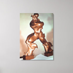 Toile Formes uniques de continuité dans l'espace, 1913 (