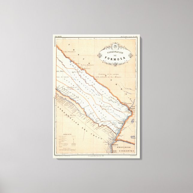 Toile Formosa, Argentine (Recto)