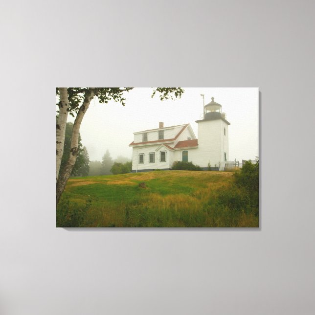Toile Fort Point Light, Maine (Recto)