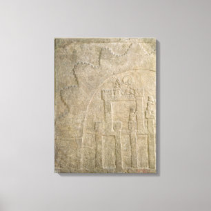 Toile Forteresse sous le siège, de Nimrud, l'Irak