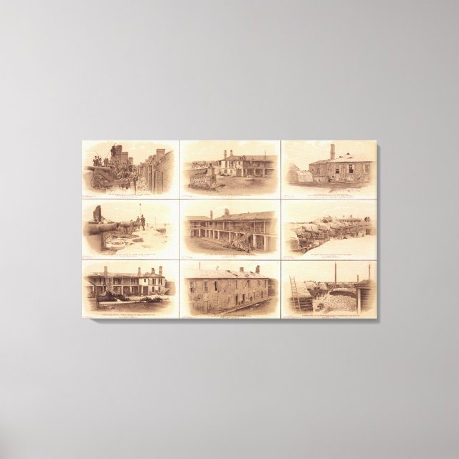 Toile Forts Sumter & Moultrie (Recto)