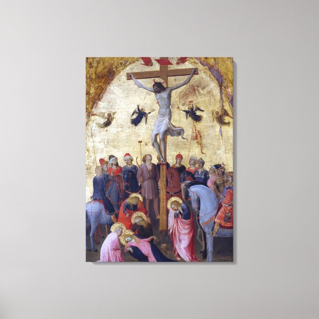 Toile Fra Angelico La Crucifixion (Recto)