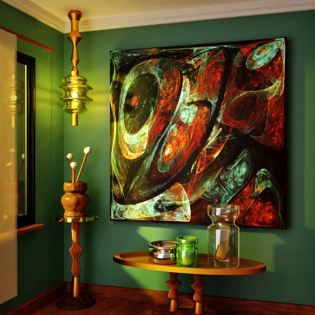 Toile Fractionner l'art Abstrait (Time Split Abstract Art Canvas Print)
