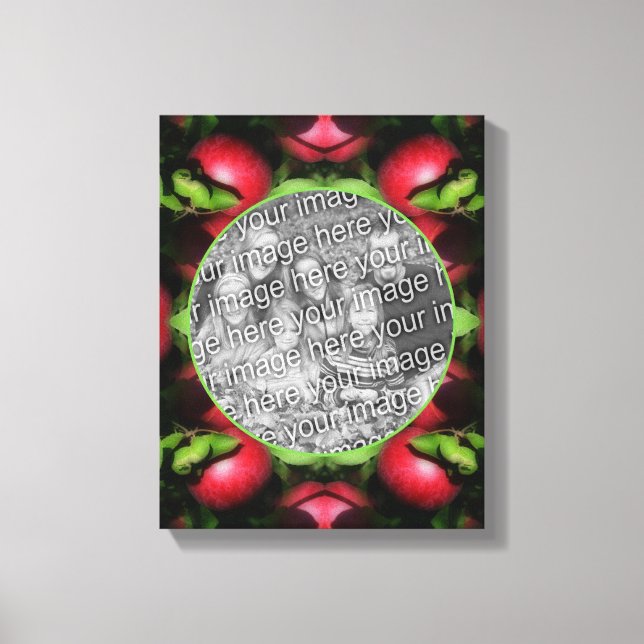 Toile Frame Pommes McIntosh Créer Votre Propre Photo (Recto)