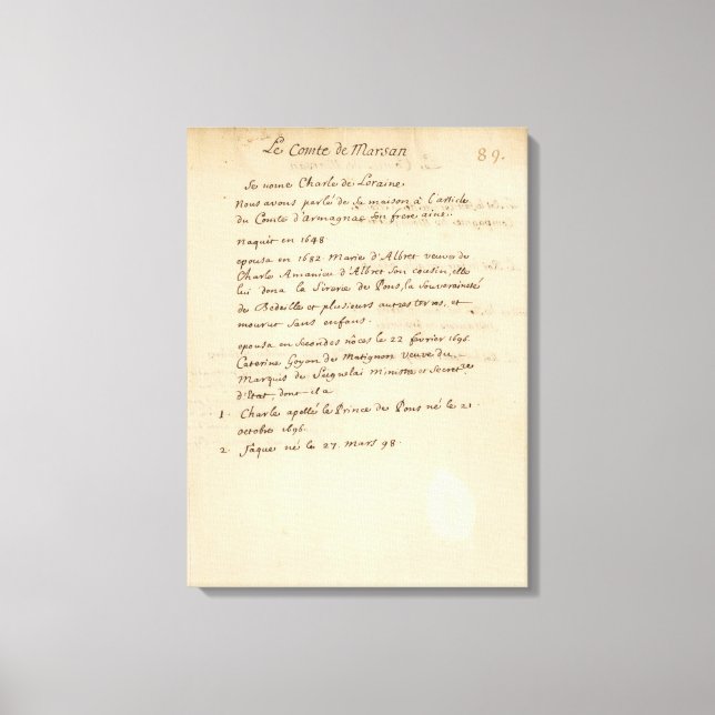 Toile France 54 (Recto)