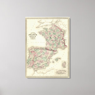 Toile France, Espagne et Portugal