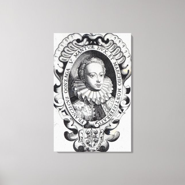Toile Francesco Gonzago, duc de Mantoue et marquise (Recto)