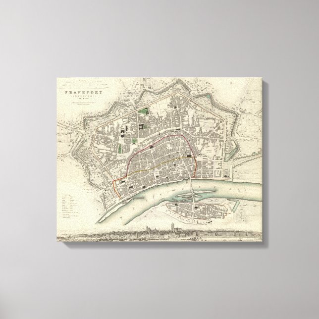 Toile Francfort-sur-le-Main (Recto)