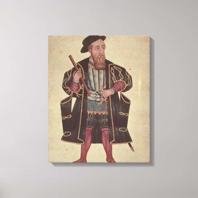Toile Francisco de Almeida, illustration (Recto)