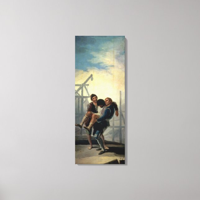 Toile Francisco Jose de Goya y Lucientes | M blessé (Recto)