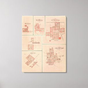 Toile Frankfort, Clinton Co avec Tipton