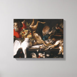 Toile Frans Snyders - Still Life with Dead Game, Fruits,