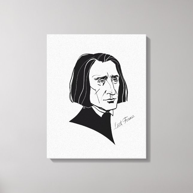 Toile Franz Liszt (Recto)