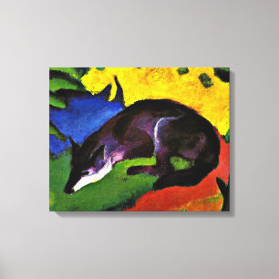 Toile Franz Marc - Blue Fox,