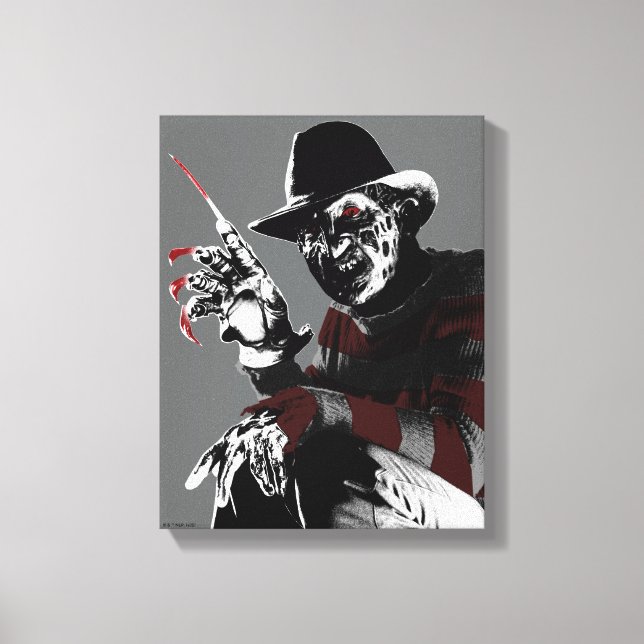Toile Freddy contre Jason | Freddy Seeing Red (Recto)