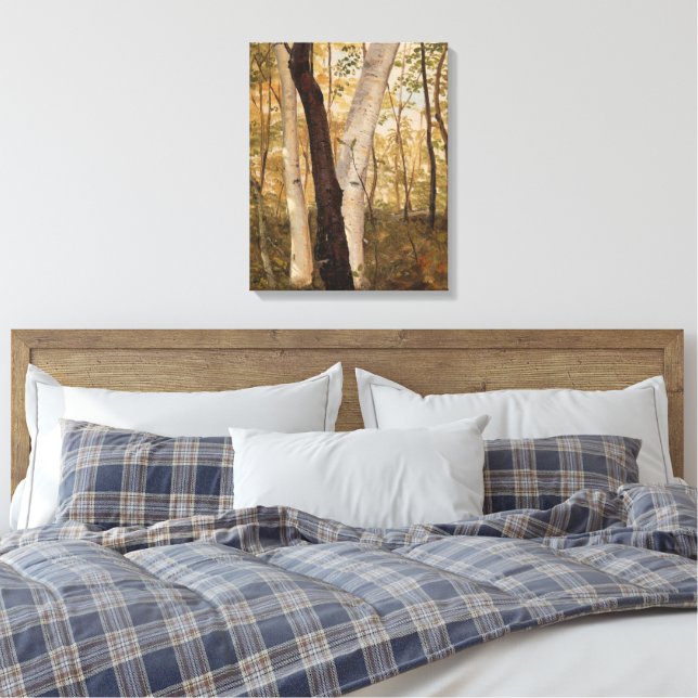 Toile Frederic Edwin Church - Dans les bois de Nouvelle- (Insitu(Chambre))