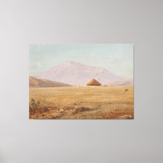 Toile Frederic Edwin Church - Ecuador, mountain plate (Recto)