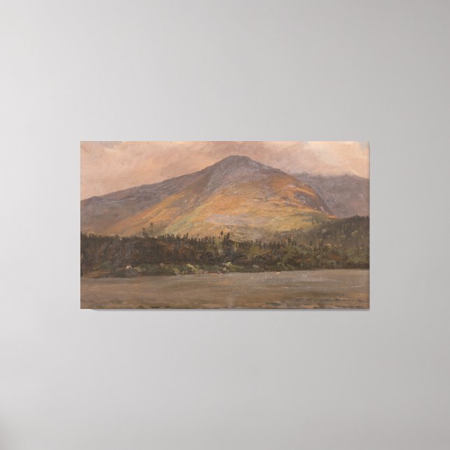 Toile Frederic Edwin Church - Mont Katadhin, montrant (Recto)