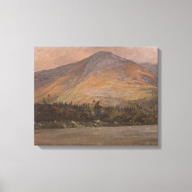Toile Frederic Edwin Church - Mont Katadhin, montrant (Recto)