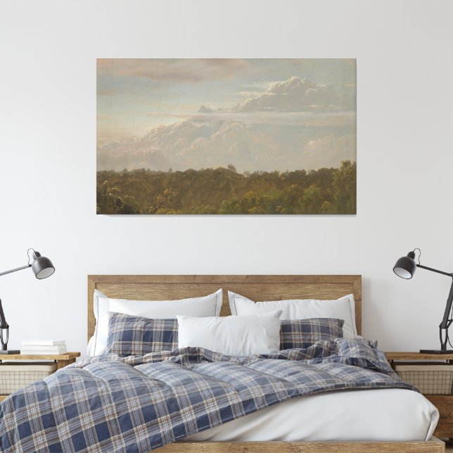 Toile Frederic Edwin Church - Nuages orageux, Jamaïque (Insitu(Chambre))