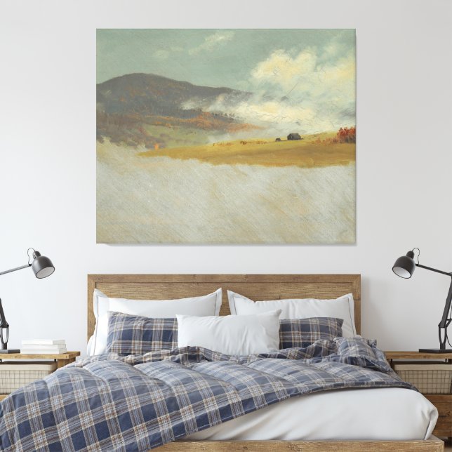 Toile Frederic Edwin Church - Paysages vallonnés  (Insitu(Chambre))