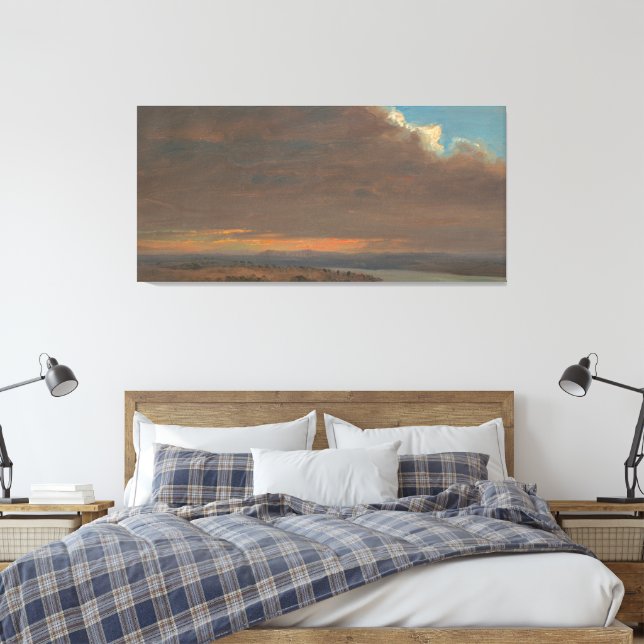 Toile Frederic Edwin Church - Sunset  (Insitu(Chambre))