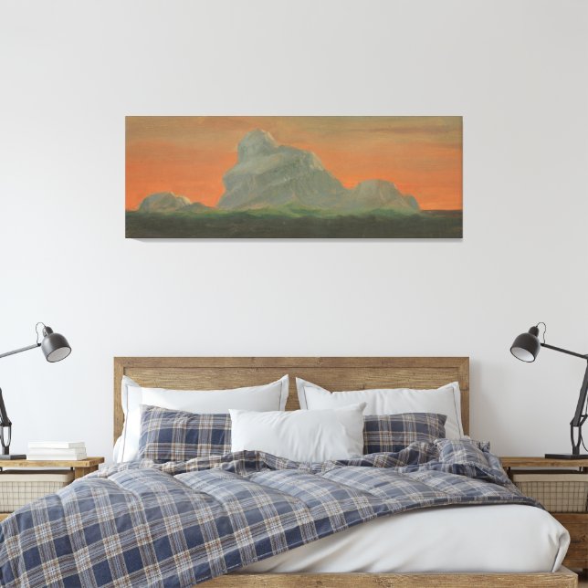 Toile Frederic Edwin Church - Vallée de l'Hudson, couche (Insitu(Chambre))
