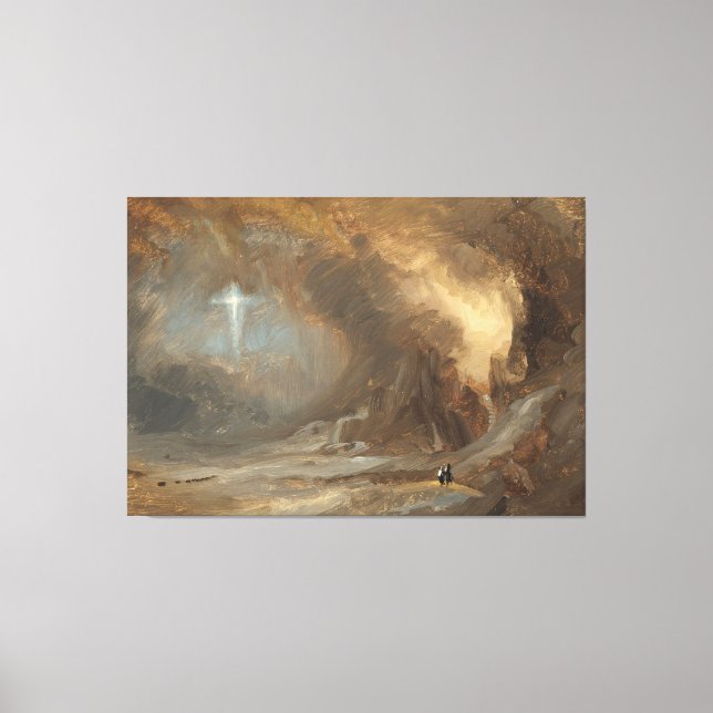Toile Frederic Edwin Church - Vision de la Croix  (Recto)