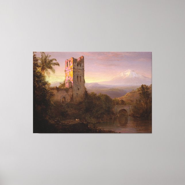 Toile Frederic Edwin Church - Volcan Chimborazo  (Recto)
