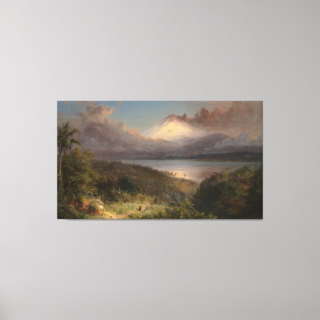 Toile Frederic Edwin Church - Vue de Cotopaxi  (Recto)