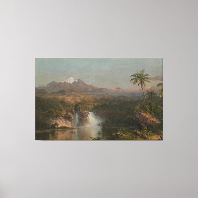 Toile Frederic Edwin Church - Vue de Cotopaxi  (Recto)