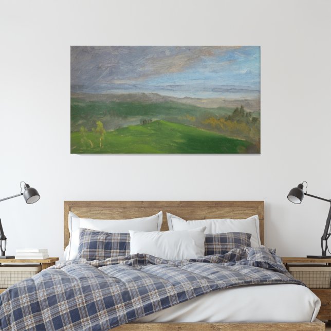 Toile Frederic Edwin Church - Vue estivale, vallée de l' (Insitu(Chambre))