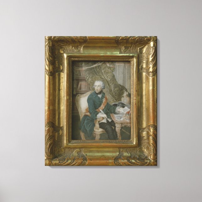 Toile Frédéric II de Prusse (Recto)