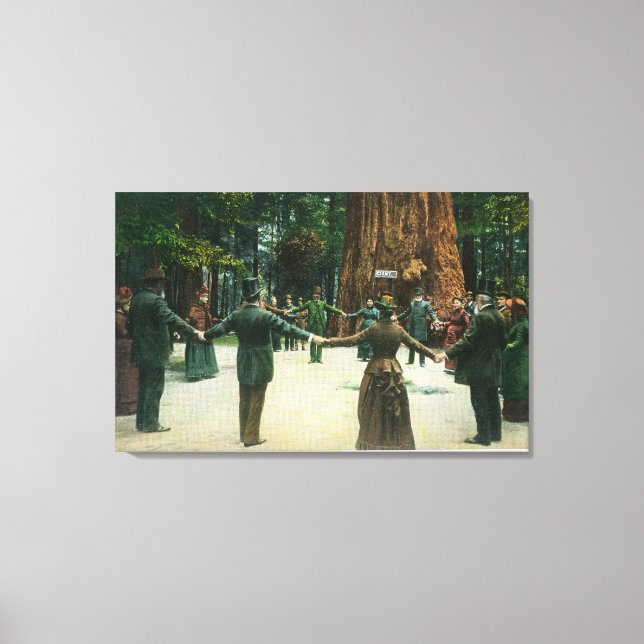 Toile Fremont général montrant la circonférence d'un (Recto)