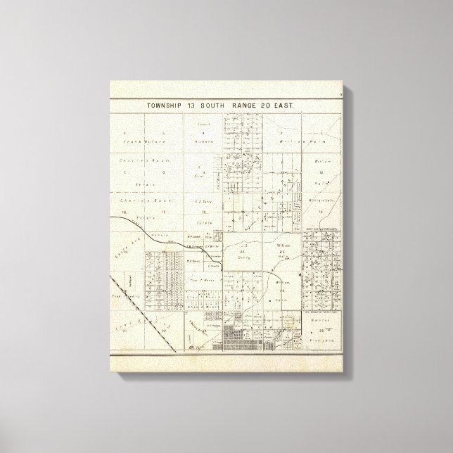 Toile Fresno County, Californie 30 (Recto)