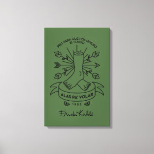 Toile Frida Kahlo   Ailes à voler