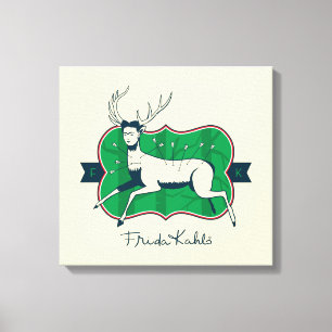 Toile Frida Kahlo   Le Cerf Blessé