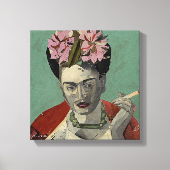 Toile Frida Kahlo par Garcia Villegas (Recto)