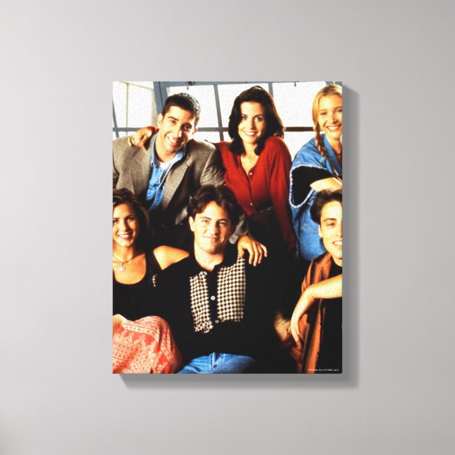 Toile FRIENDS™| Assis dans l'appartement de Monica (Recto)