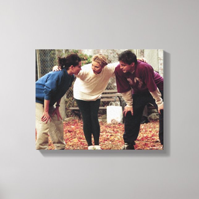 Toile FRIENDS™ | Équipe Geller Bowl Monica (Recto)