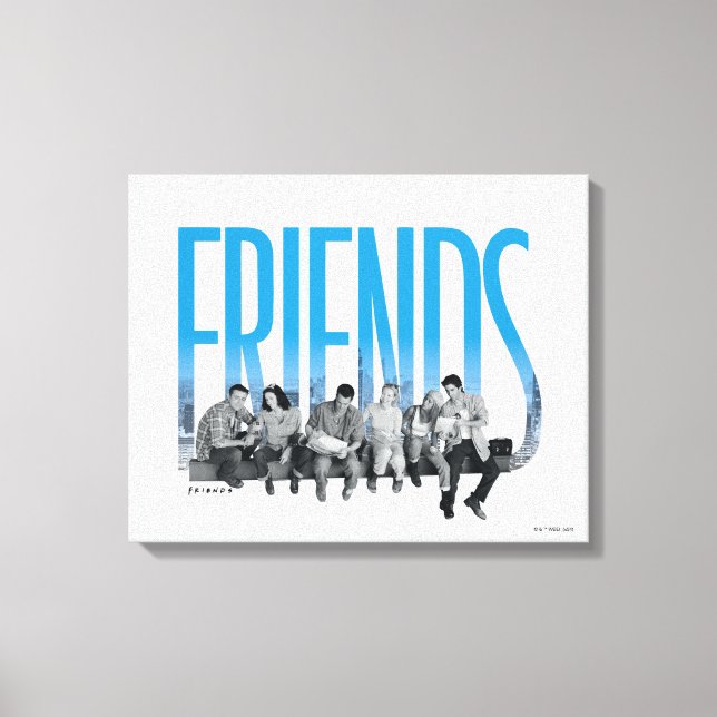 Toile FRIENDS™ | Le Gang (Recto)