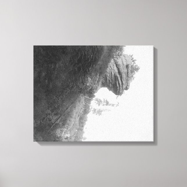 Toile Frog's Head Rock sur Deadwood Road Photographie (Recto)