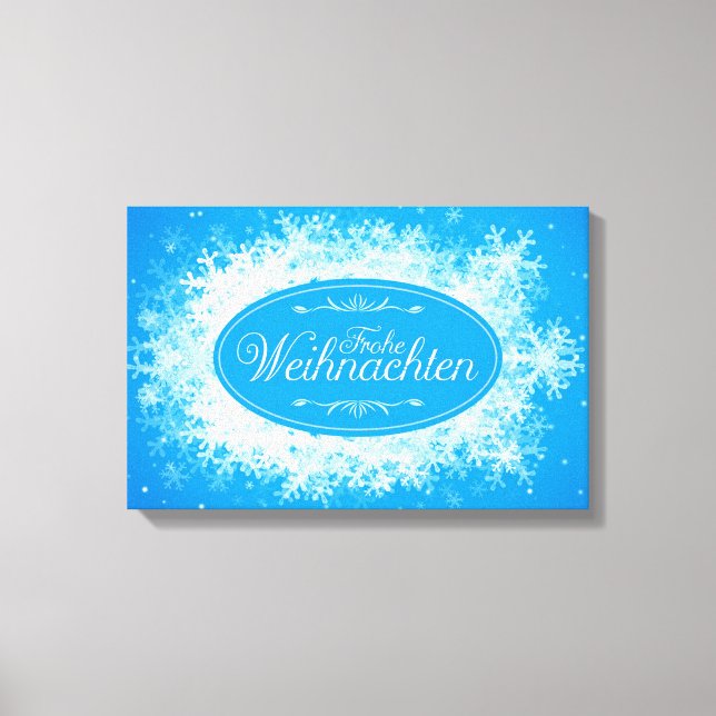 Toile Frohe Weihnachten (Recto)