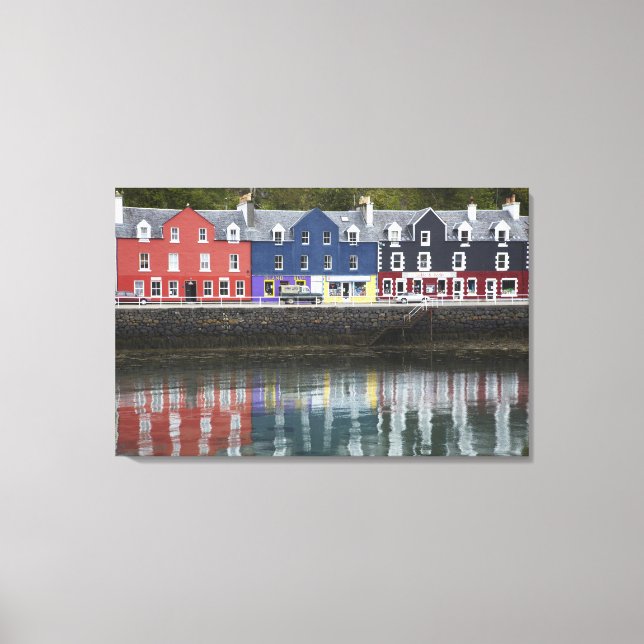 Toile Front de mer, Tobermory, île de Mull, Écosse, (Recto)