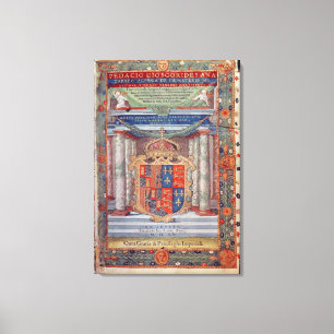 Toile Frontispice à Dioscorides