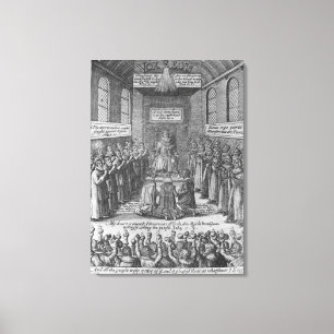 Toile Frontispice à "Vox REGIS" par Thomas Scott