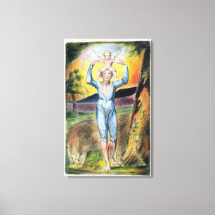 Toile Frontispice des 'chansons de l'innocence et